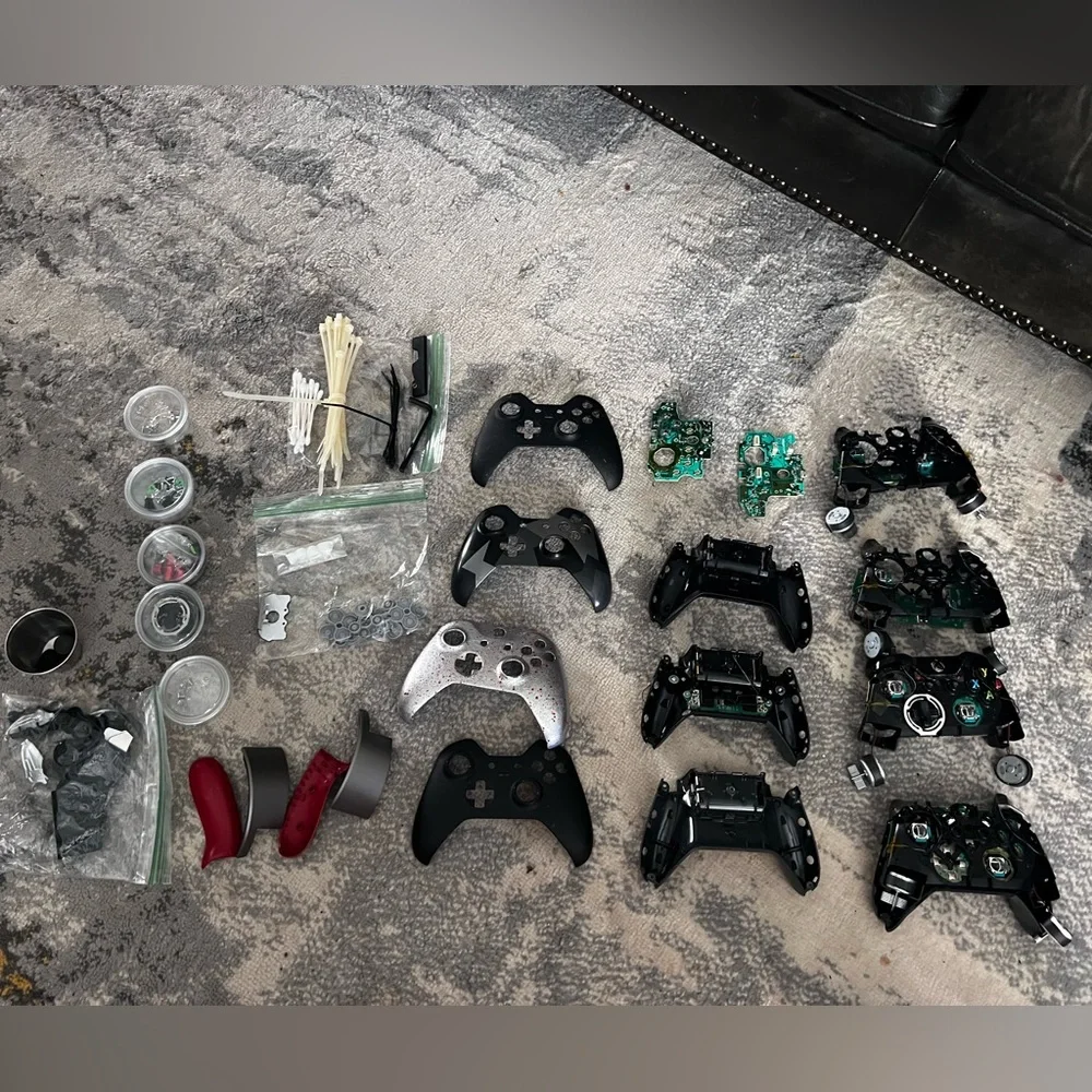 Xbox One/ Series X Controller Parts Lots - Faceplates, Boards, Buttons, Repair